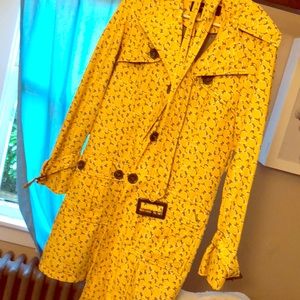 Steve Madden giraffe trench coat